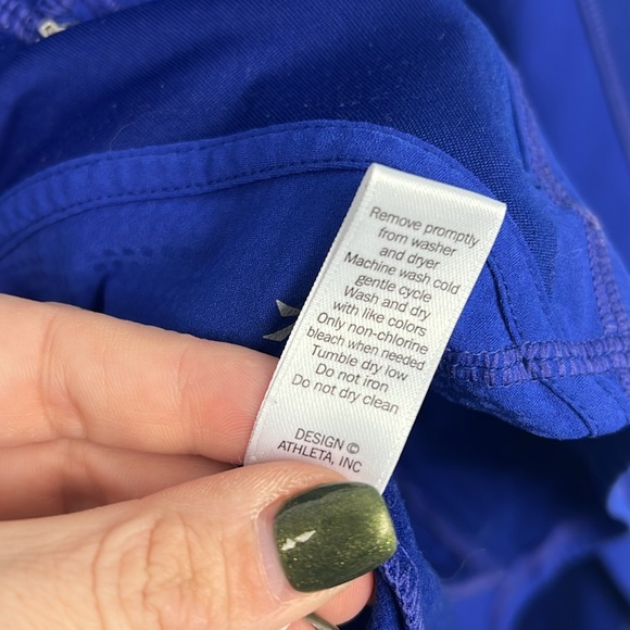 Athleta blue women’s pullover lightweight hoodie size XL - Picture 6 of 9